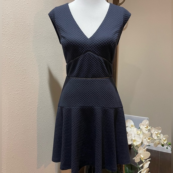 Rebecca Taylor navy Taylor dress size: 10 - Picture 4 of 8